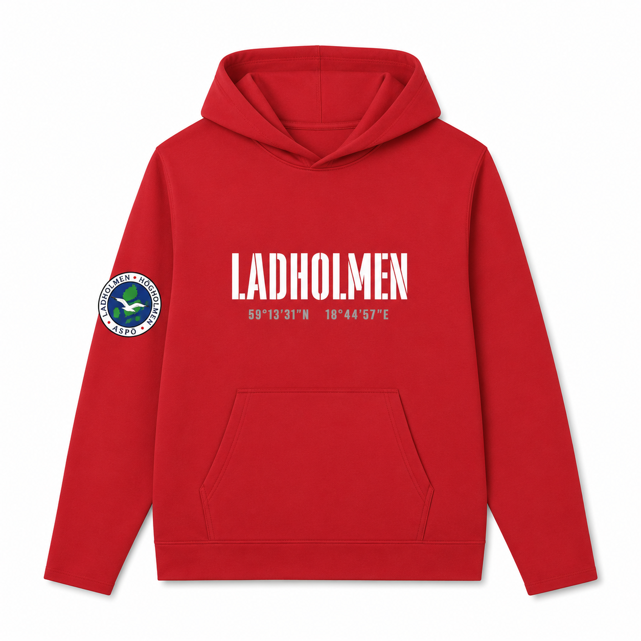 Ladholmen koordinat hoodie (unisex)