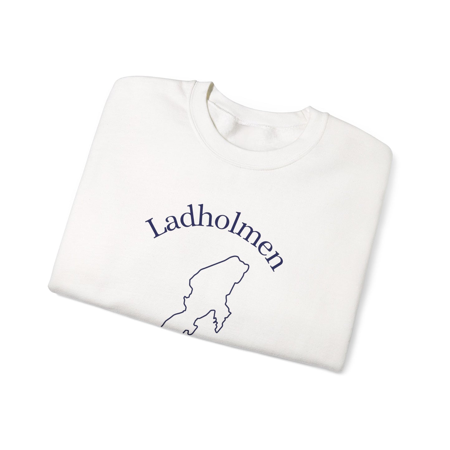 Ladholmen kontur tjocktröja (unisex)