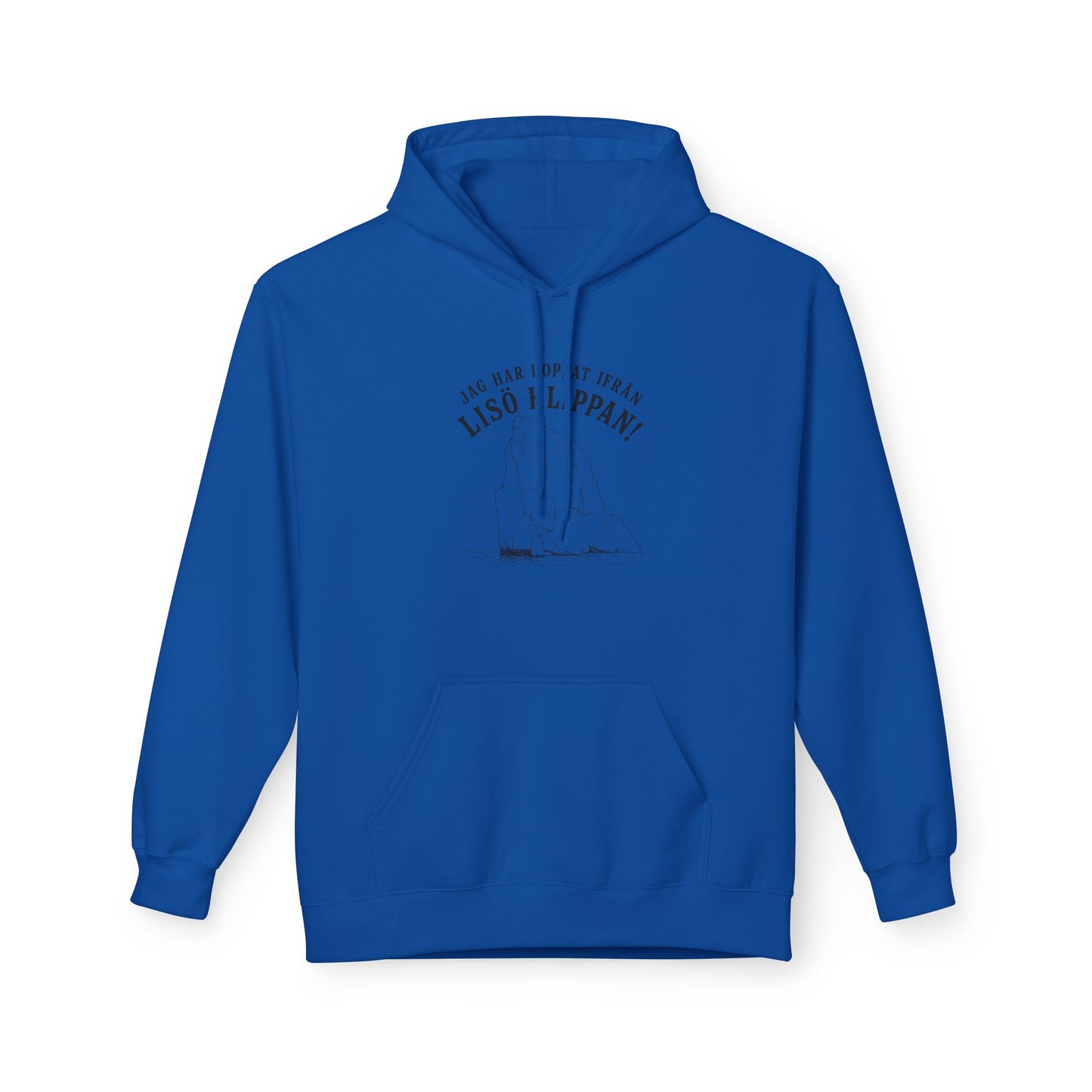 ”Jag har hoppat ifrån Lisö Klippan” hoodie (unisex)