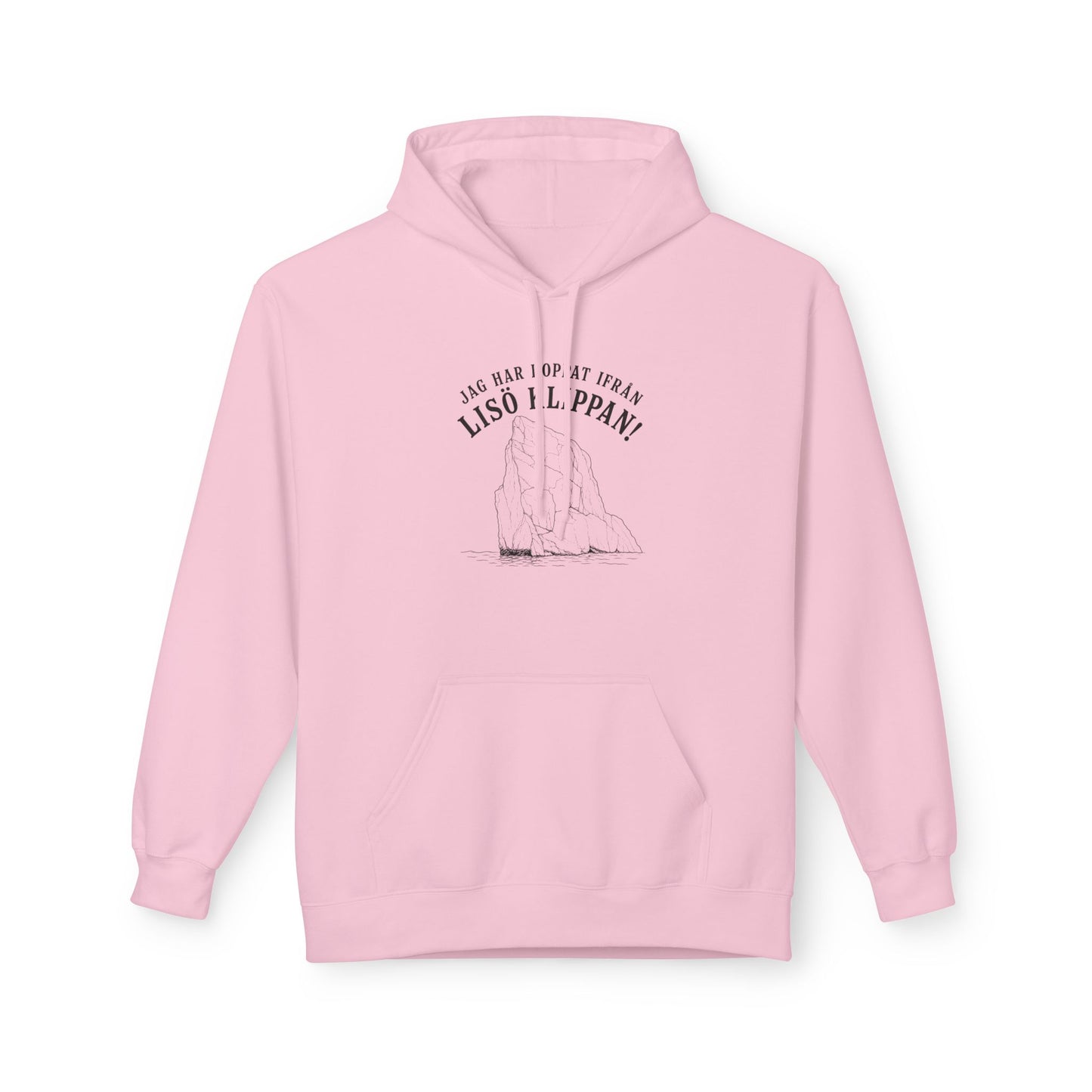 ”Jag har hoppat ifrån Lisö Klippan” hoodie (unisex)