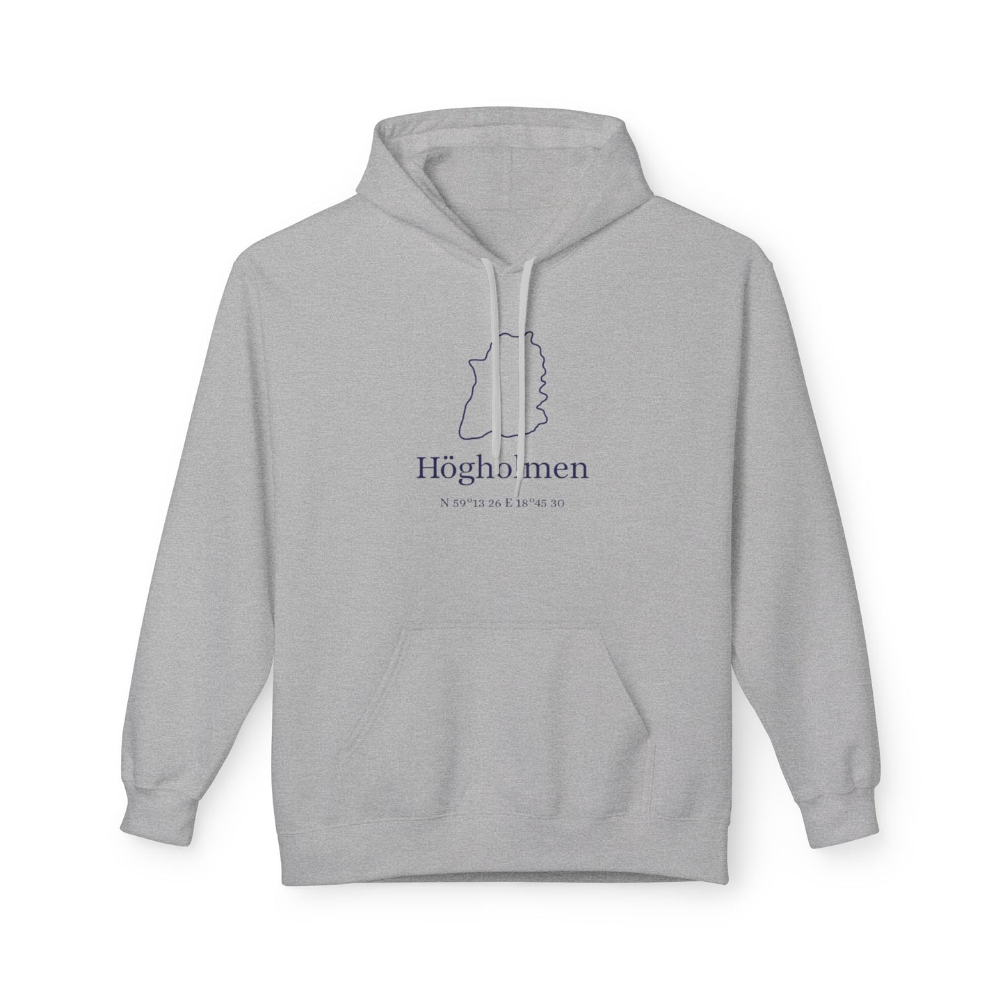 Högholmen kontur hoodie (unisex)