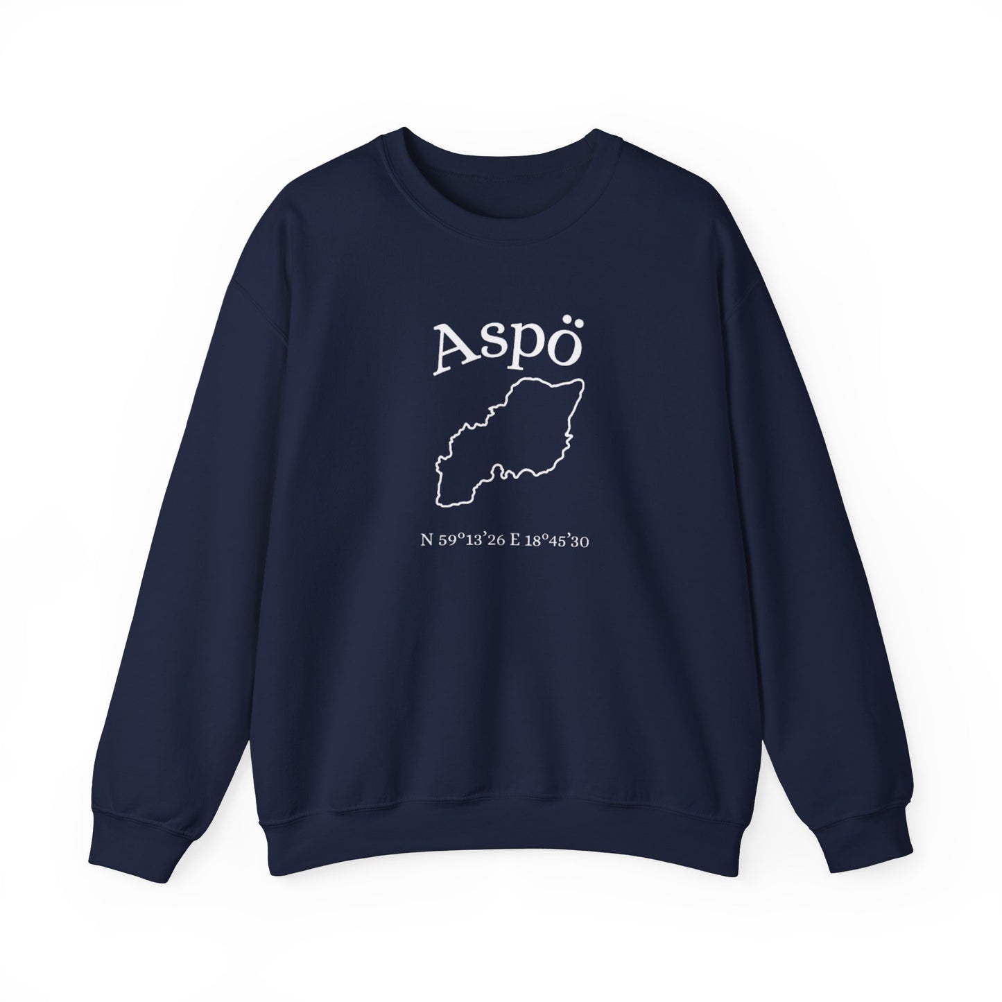 Aspö kontur tjocktröja (unisex)