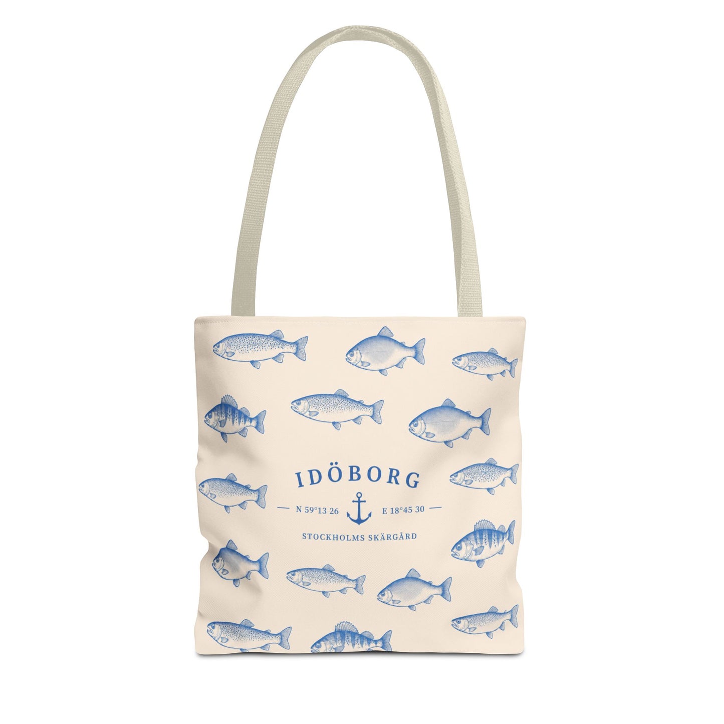 Idöborg fisk tygväska