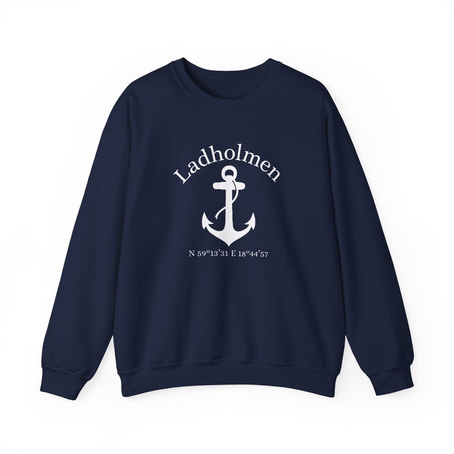 Ladholmen ankar tjocktröja (unisex)