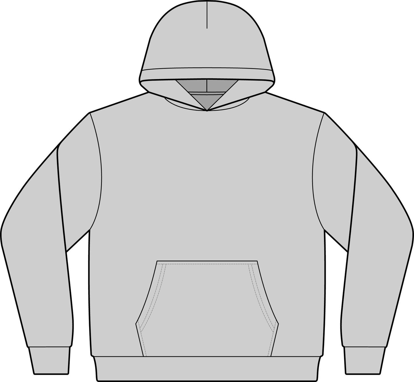 Men's Cotton Polyester Hoodie