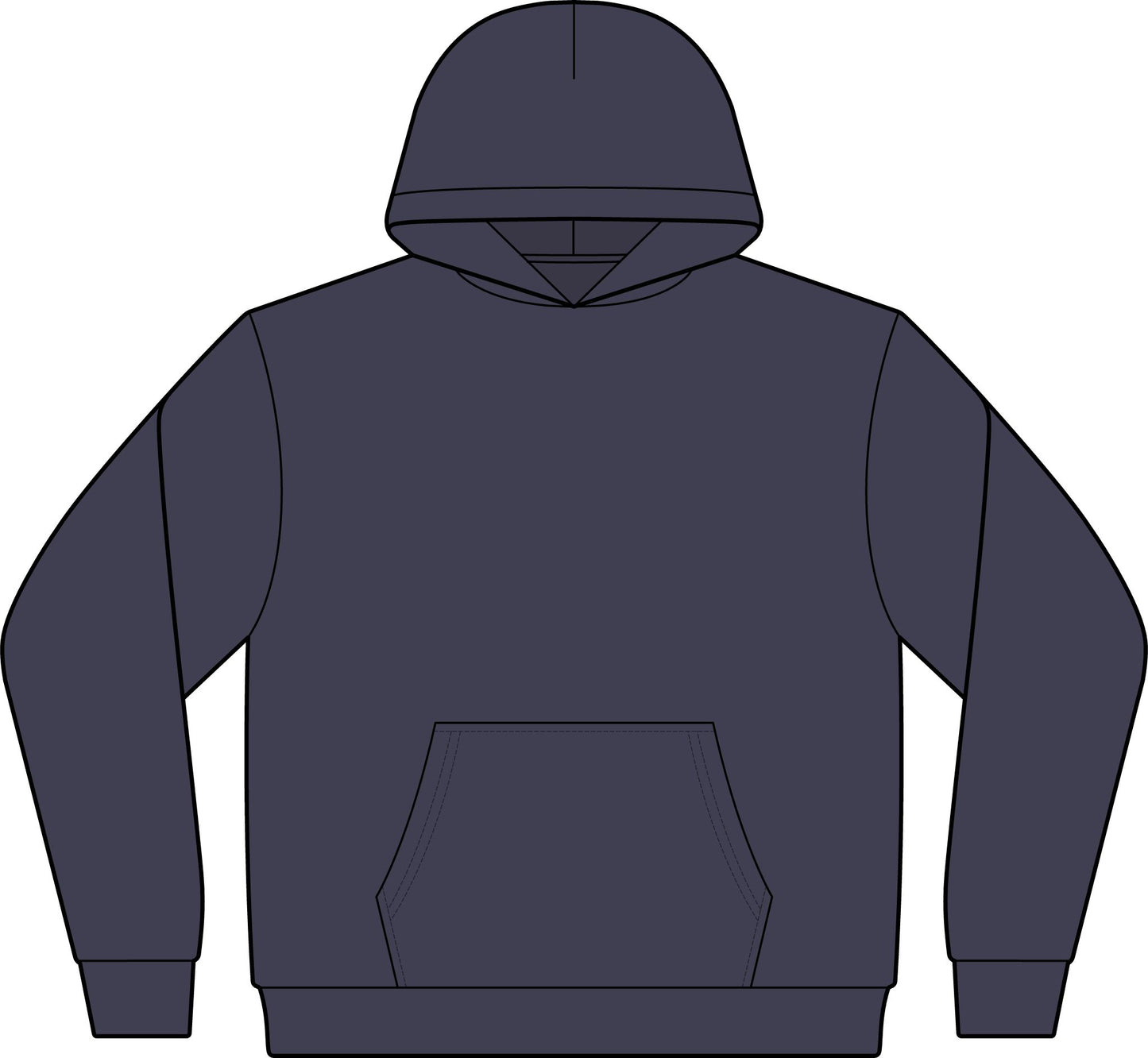 Men's Cotton Polyester Hoodie