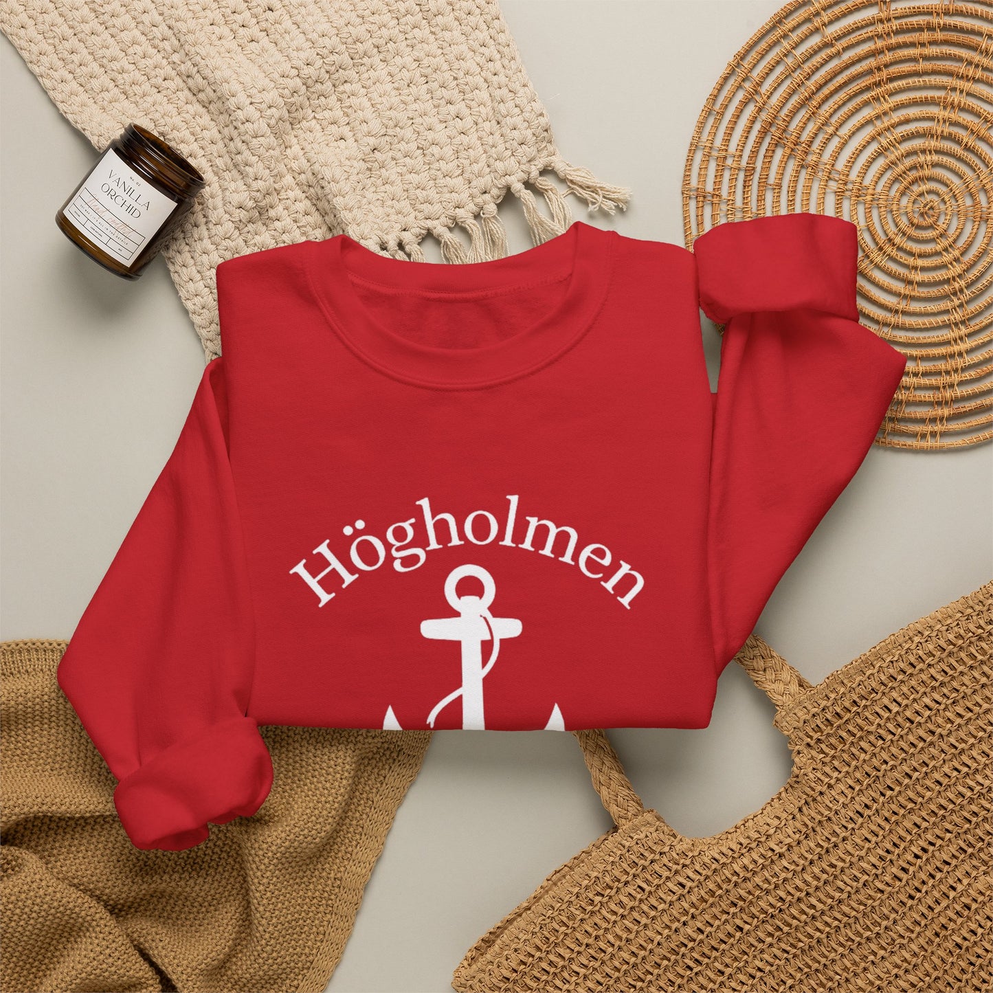 Högholmen ankar tjocktröja (unisex)