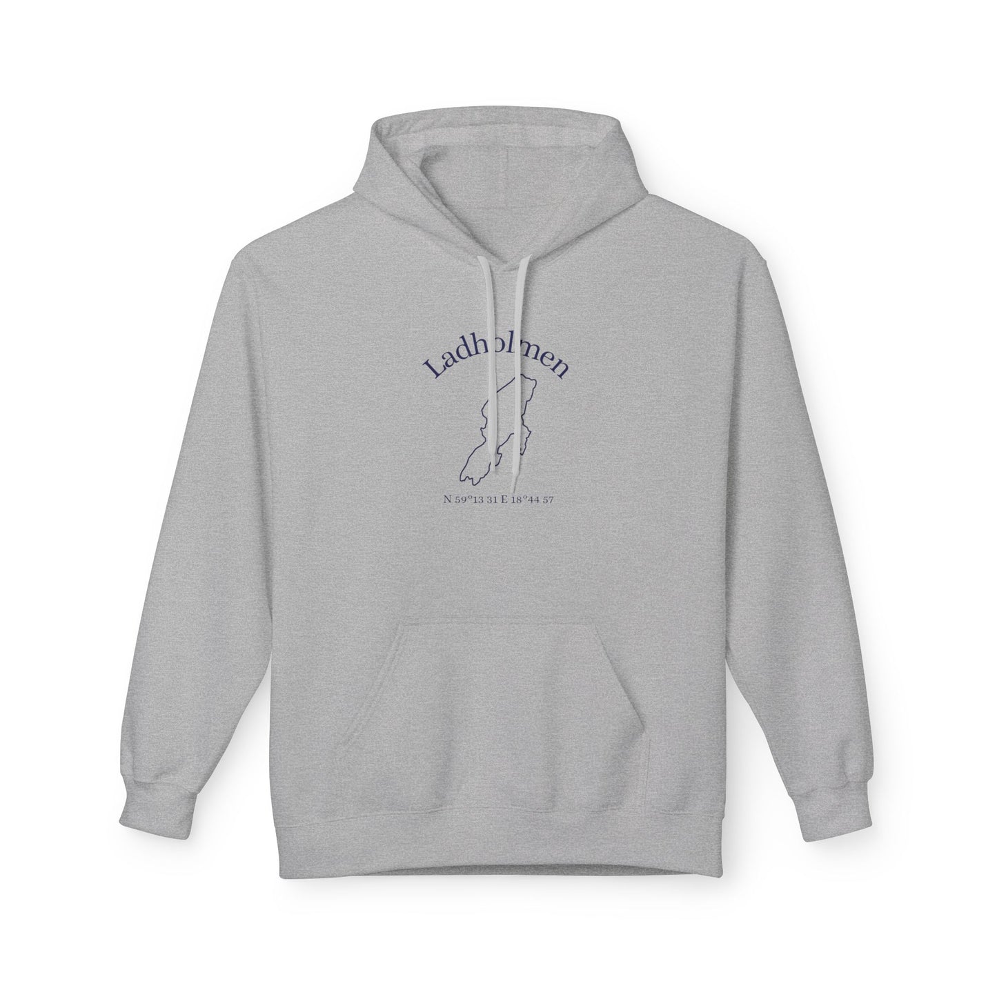 Ladholmen kontur hoodie (unisex)