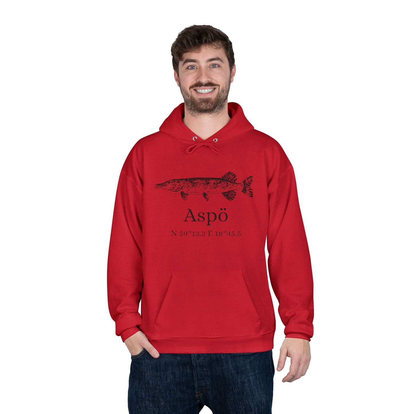 Aspö gädda hoodie