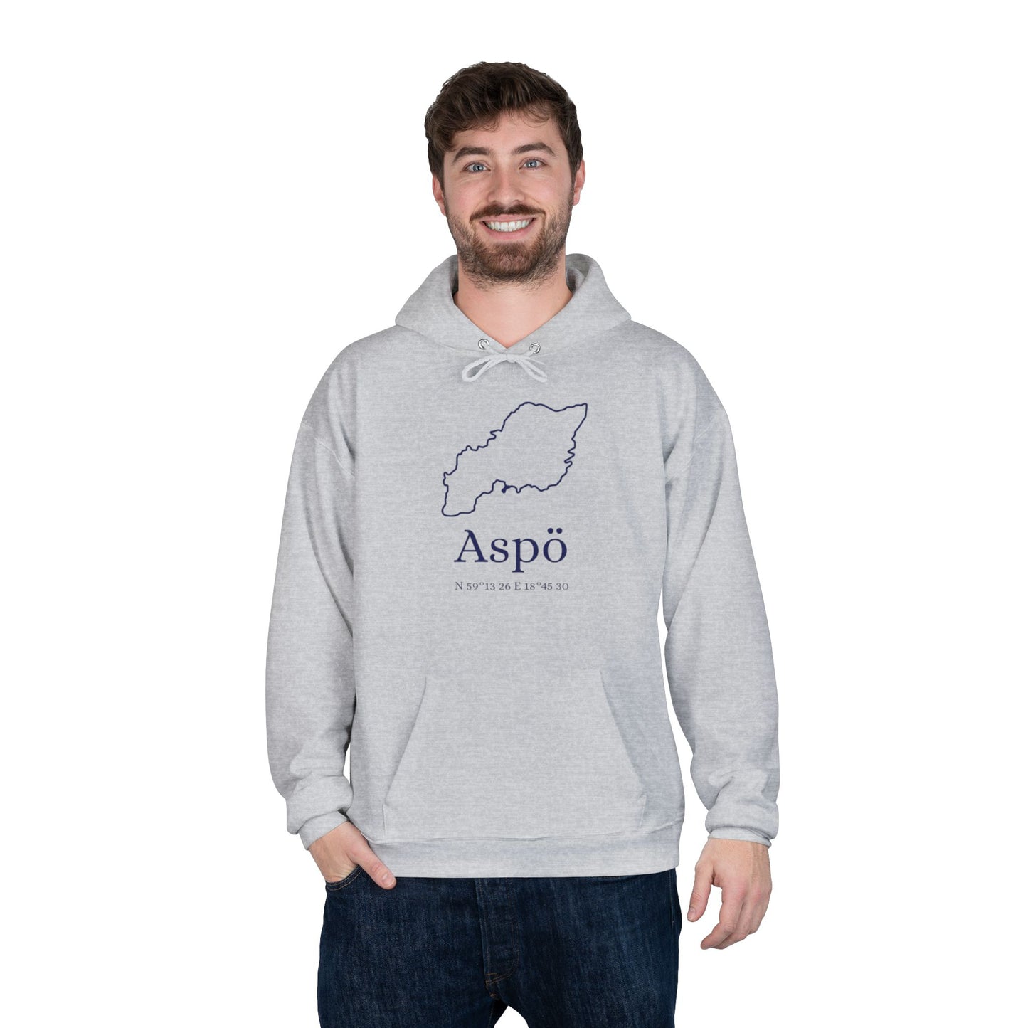 Aspö kontur hoodie (unisex)