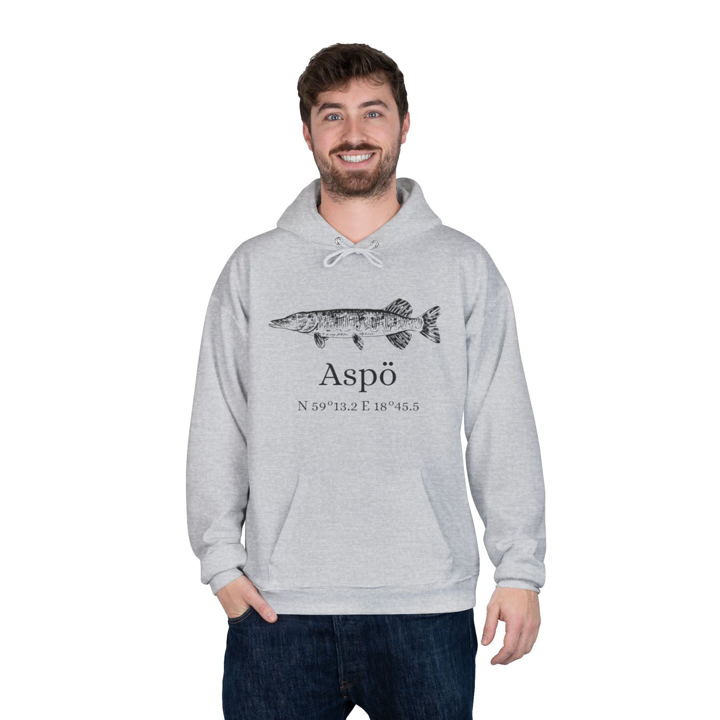 Aspö gädda hoodie