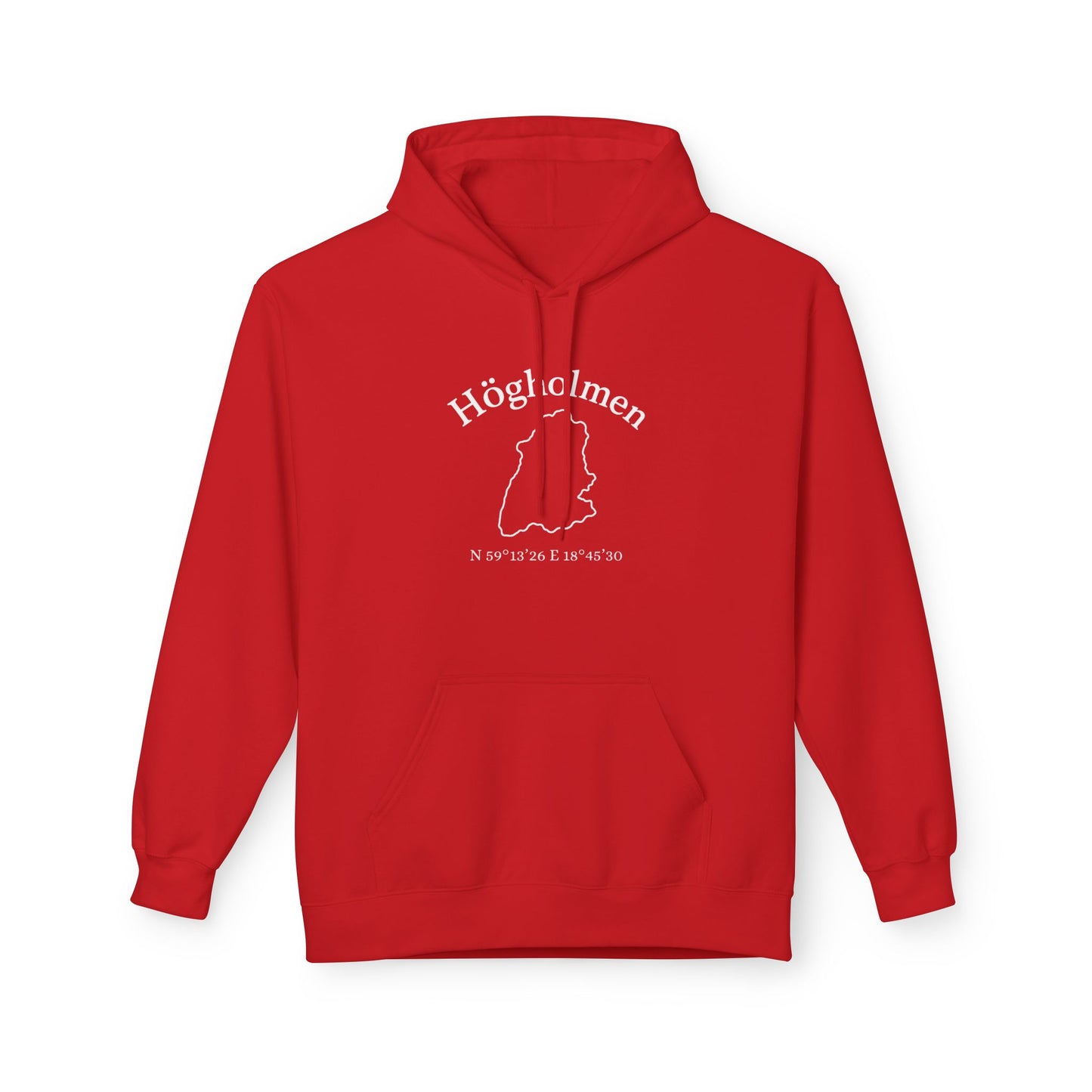 Högholmen kontur Hoodie (unisex)