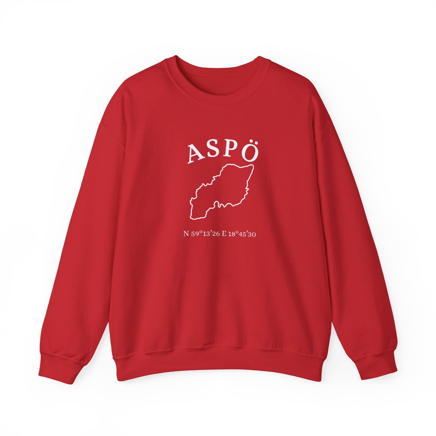 Aspö kontur tjocktröja (unisex)
