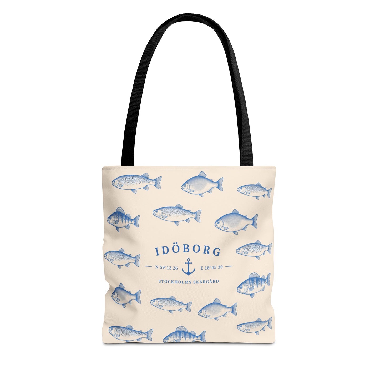Idöborg fisk tygväska