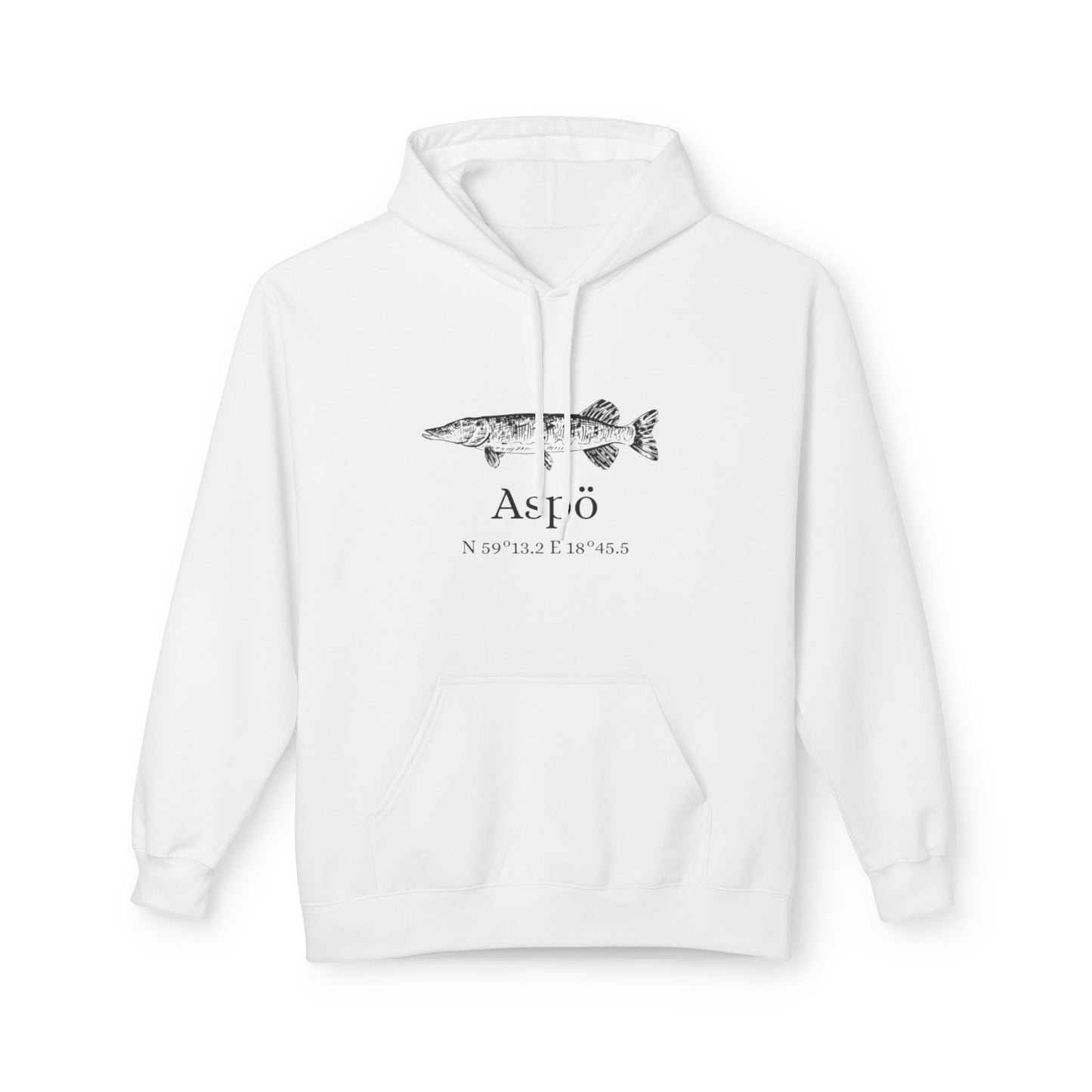 Aspö gädda hoodie (unisex)