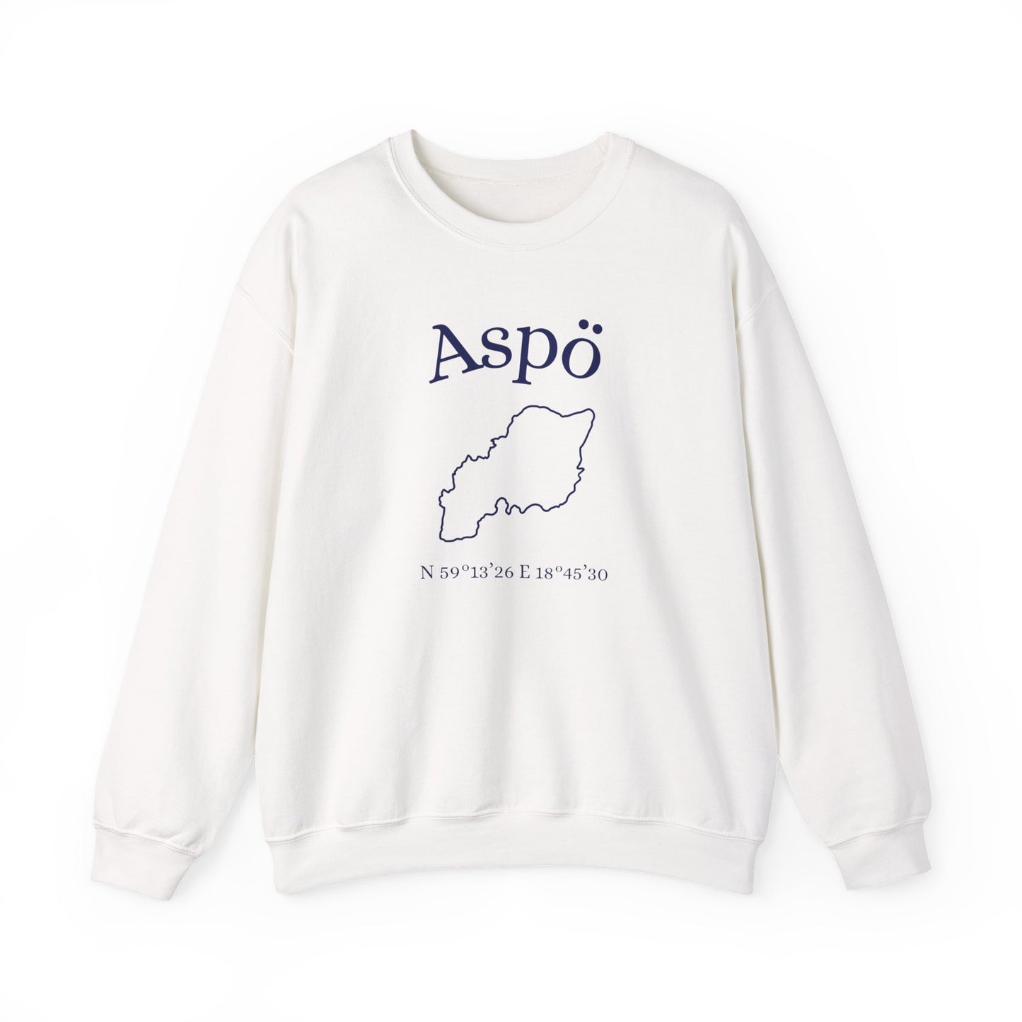 Aspö kontur tjocktröja (unisex)