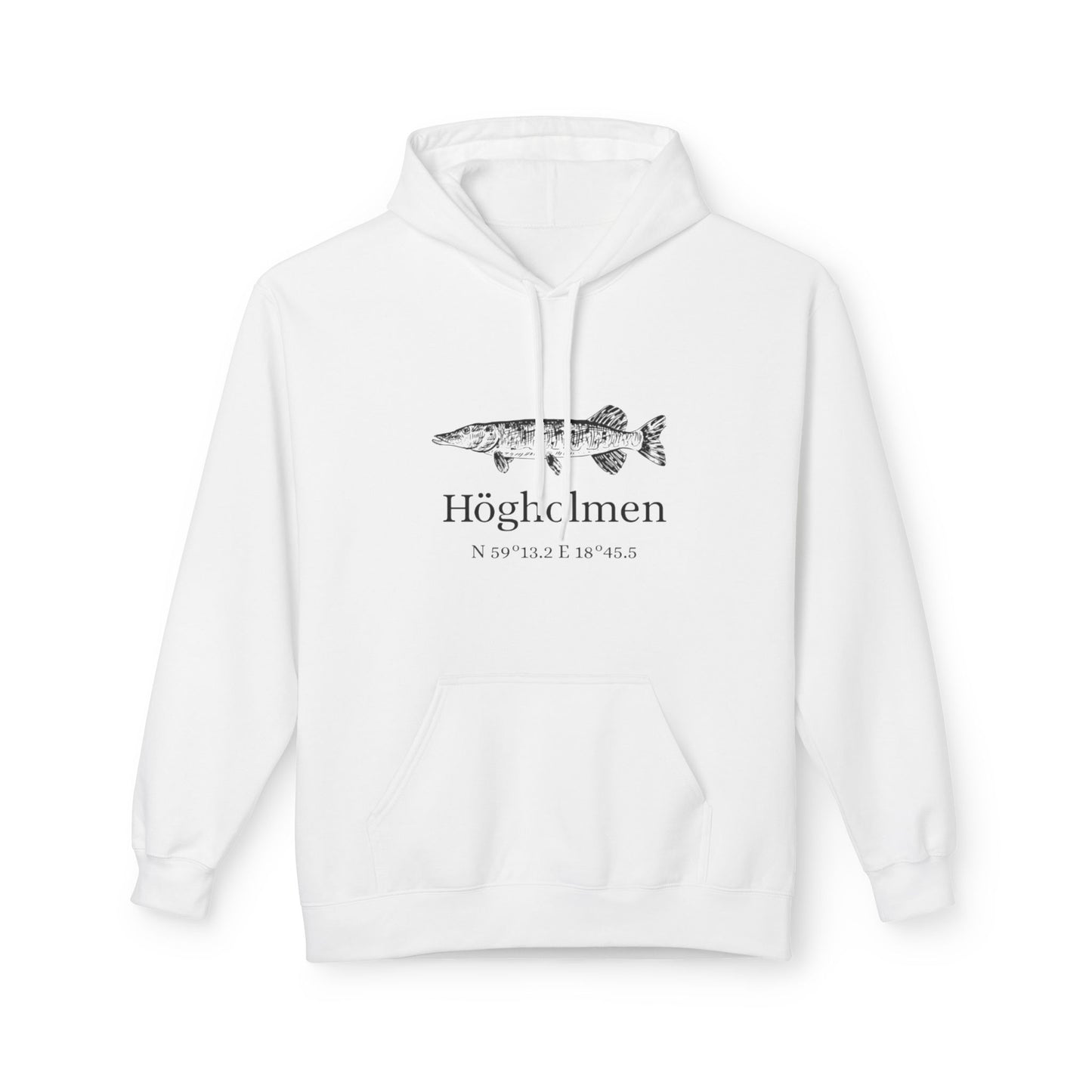 Högholmen gädda hoodie (unisex)