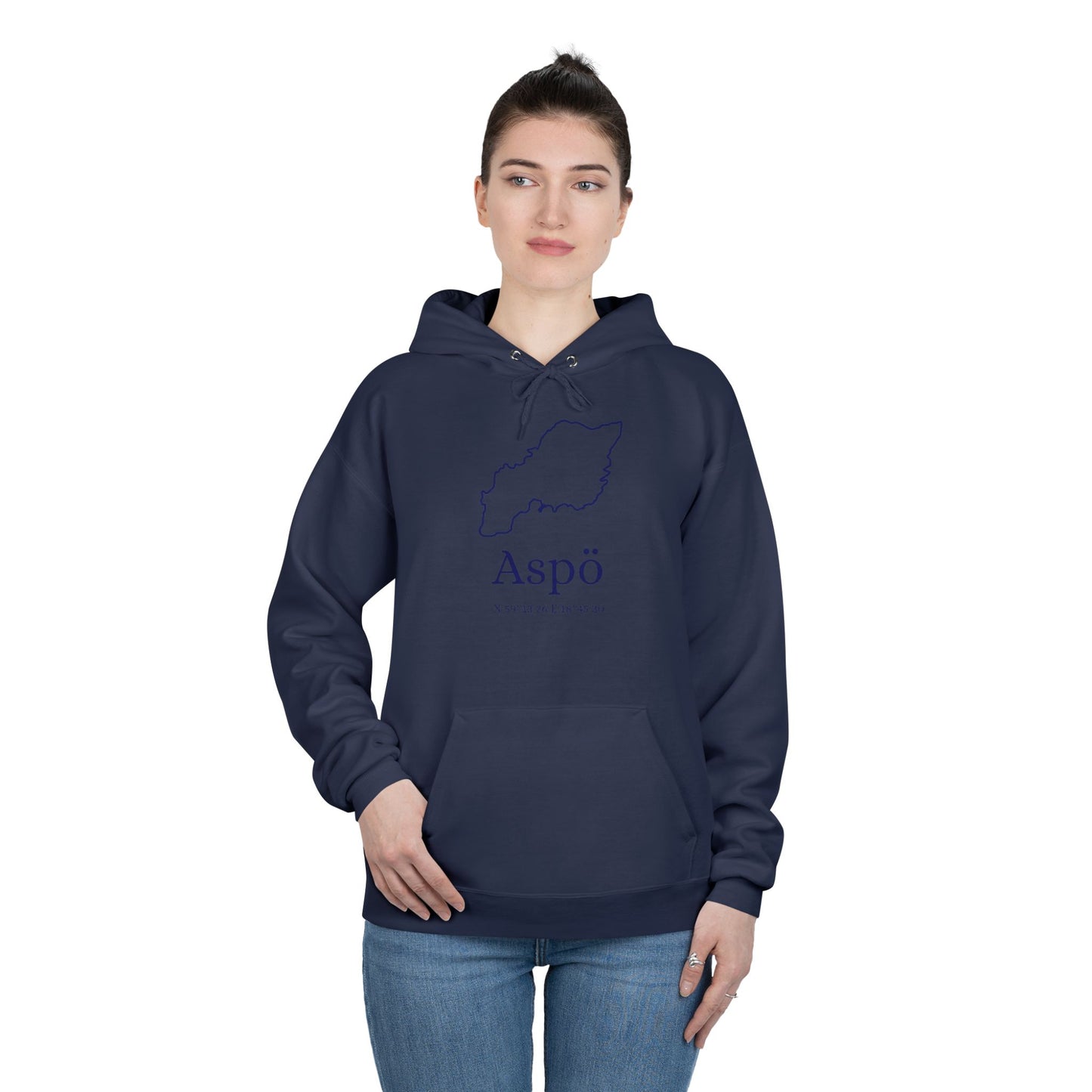 Aspö kontur hoodie (unisex)
