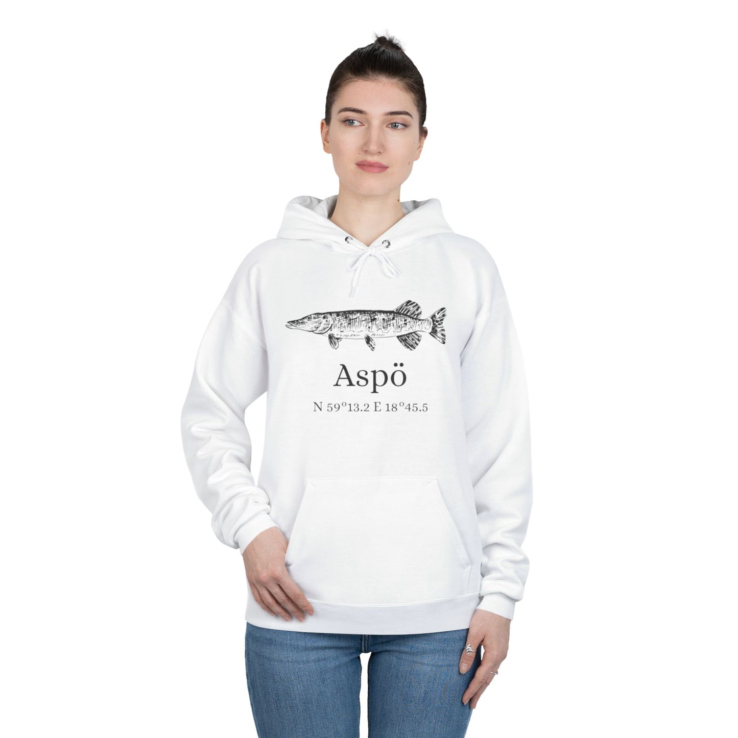 Aspö gädda hoodie