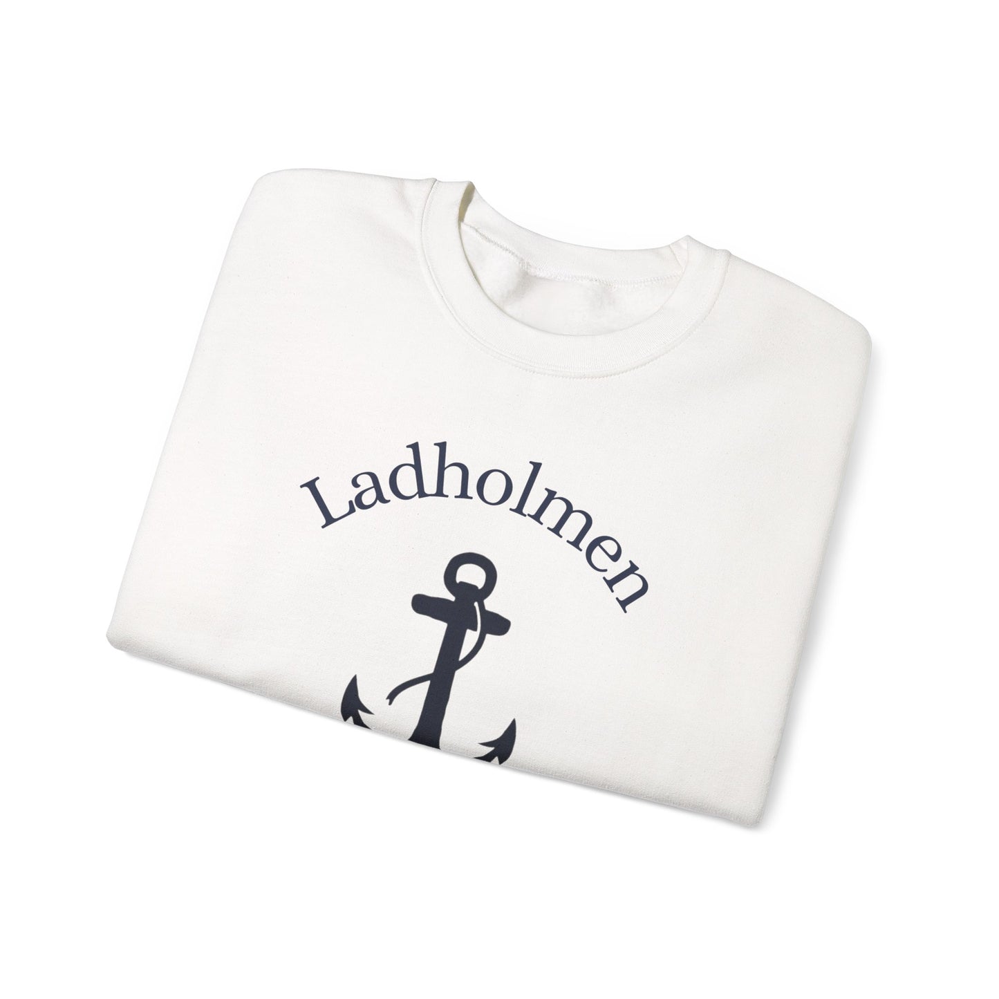 Ladholmen ankar tjocktröja (unisex)