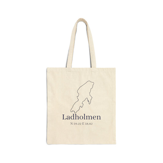 Ladholmen kontur tygväska