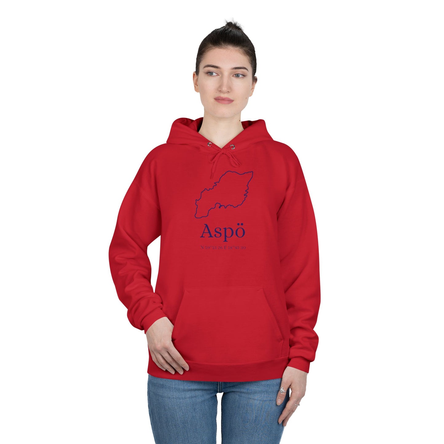 Aspö kontur hoodie (unisex)