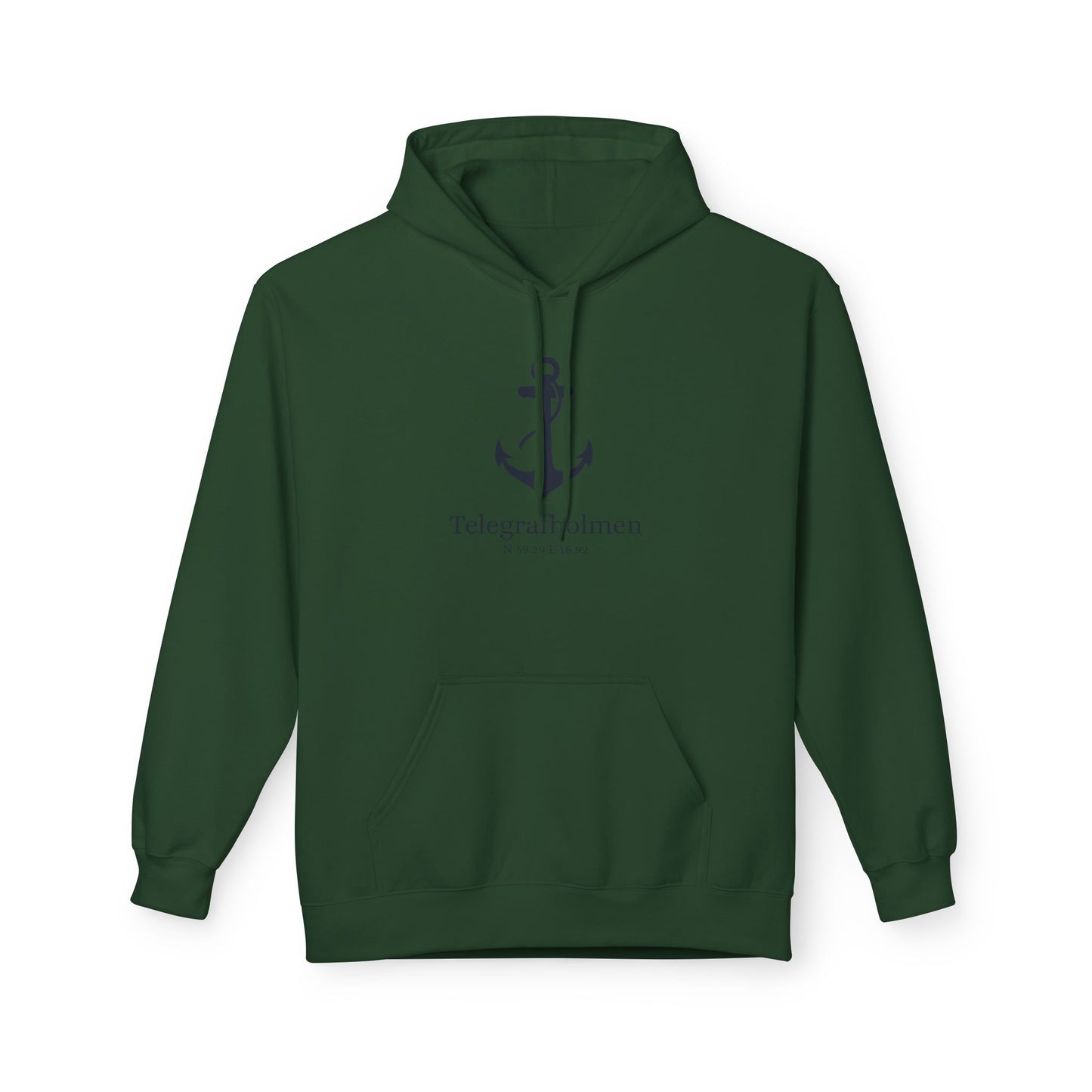 Telegrafholmen ankar hoodie (unisex)