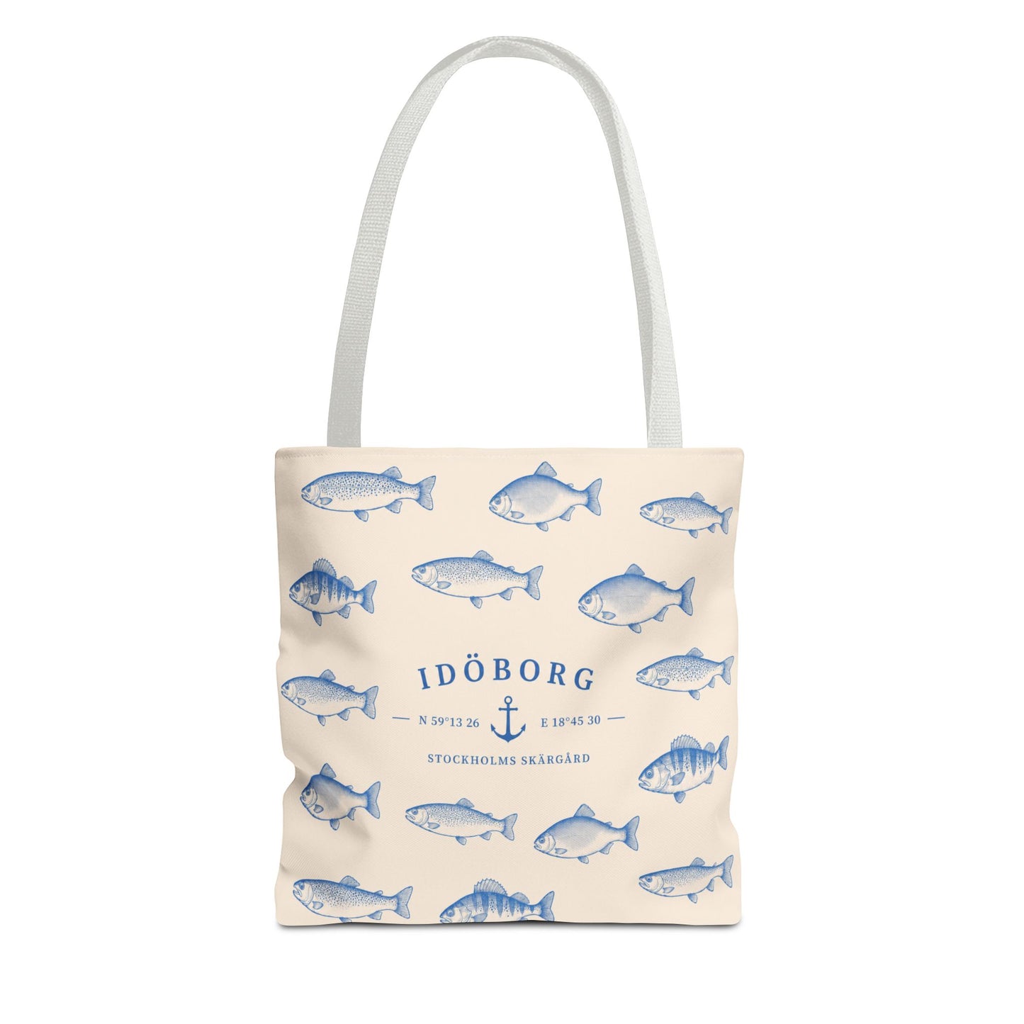 Idöborg fisk tygväska