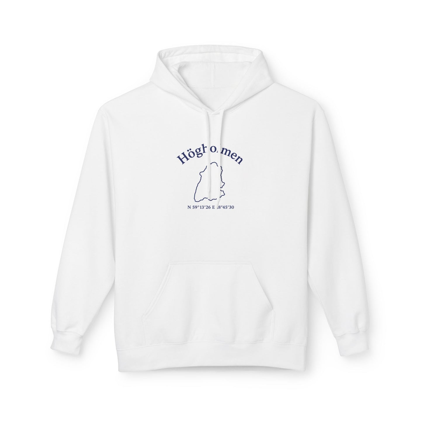 Högholmen kontur Hoodie (unisex)