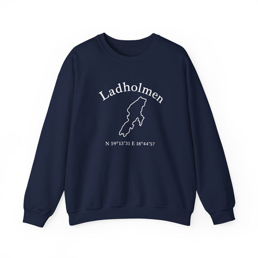 Ladholmen kontur tjocktröja (unisex)