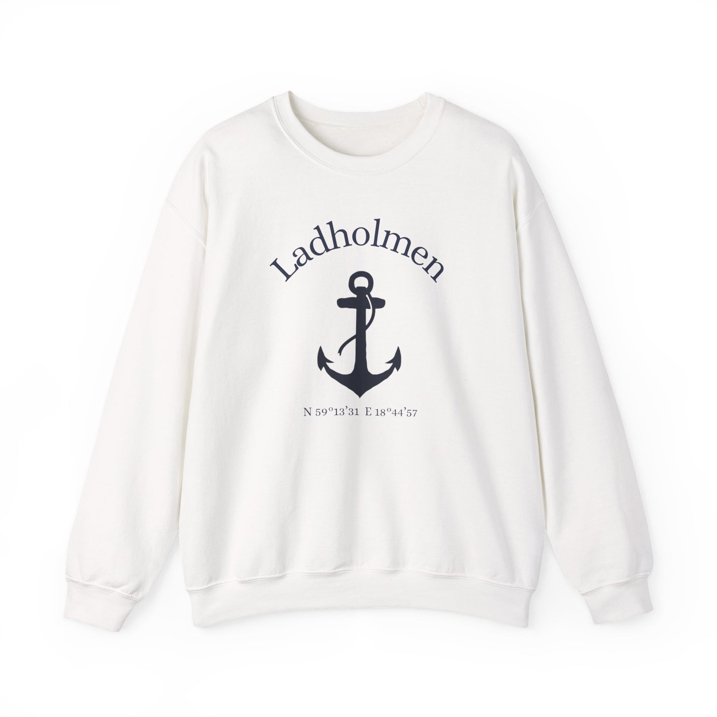 Ladholmen ankar tjocktröja (unisex)