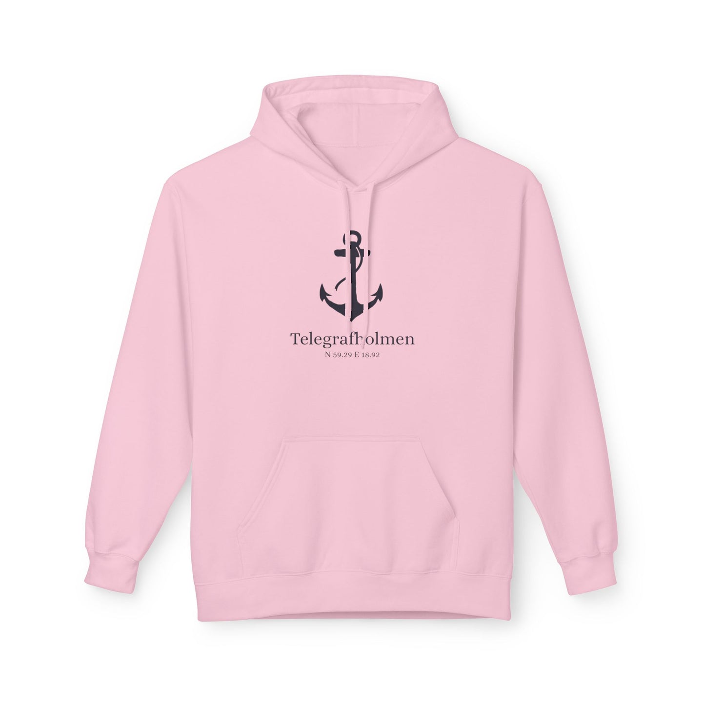 Telegrafholmen ankar hoodie (unisex)