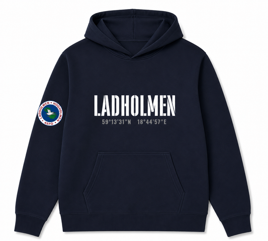 Ladholmen koordinat hoodie (unisex)