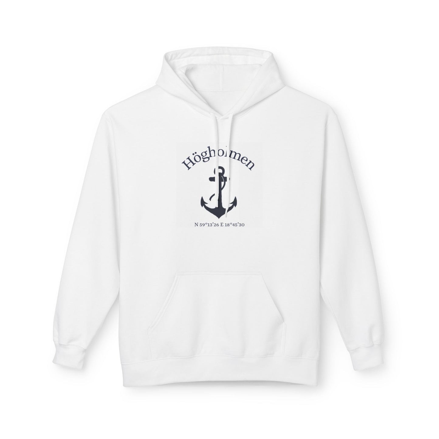 Högholmen ankar hoodie (unisex)