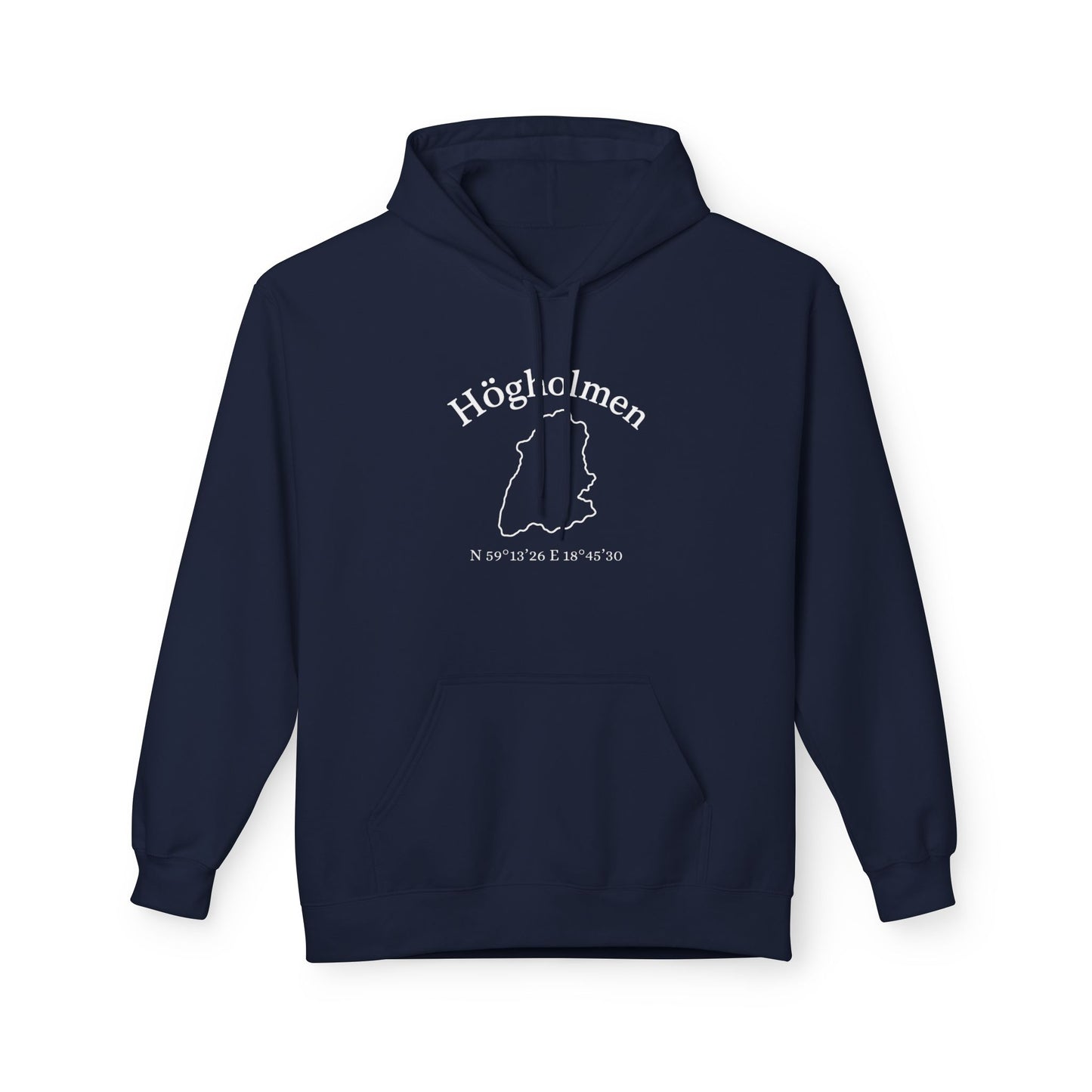 Högholmen kontur Hoodie (unisex)