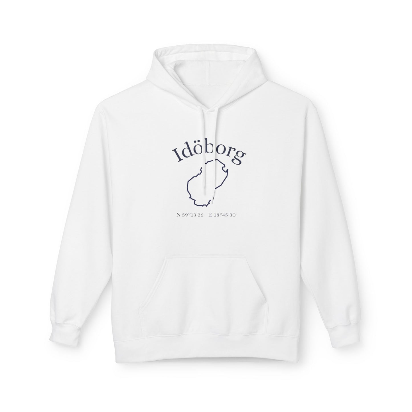 Idöborg kontur hoodie (unisex)