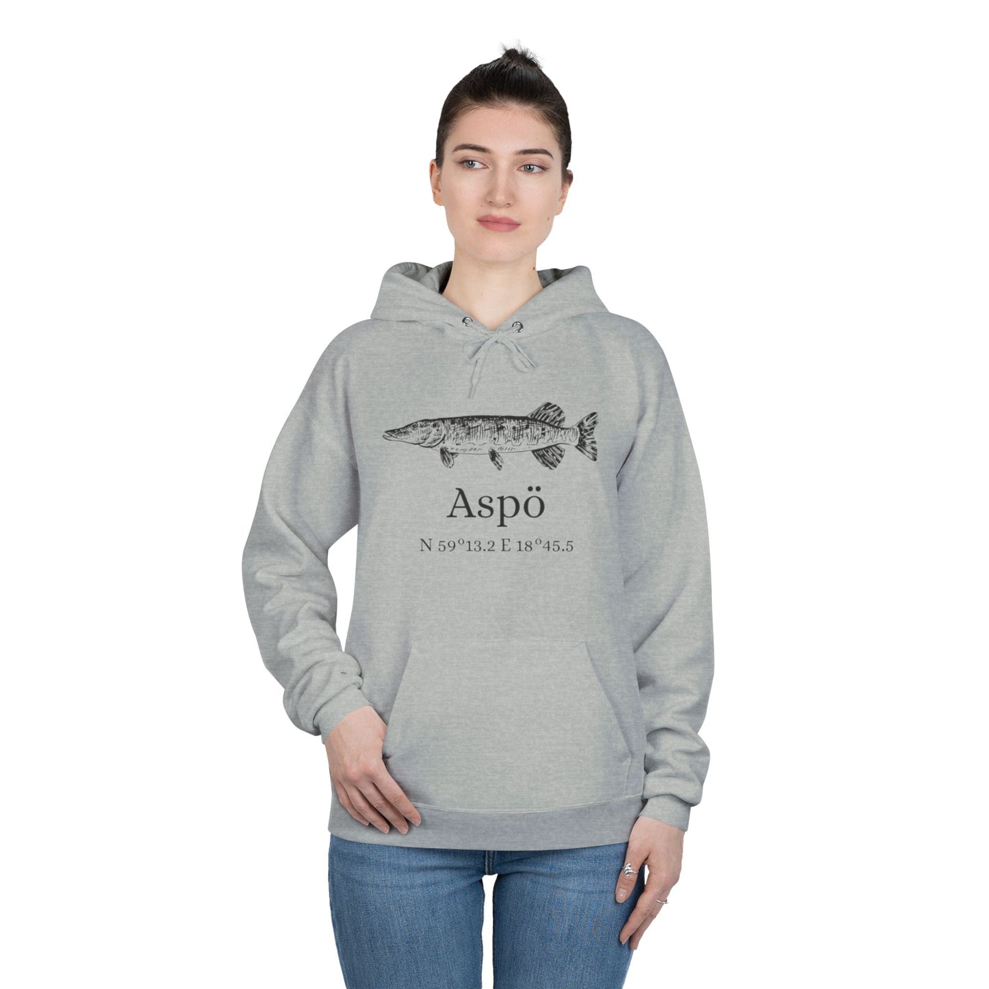 Aspö gädda hoodie