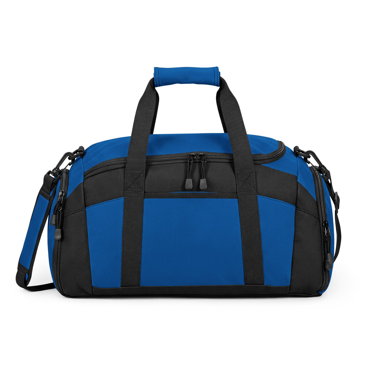 Embroidered Sports Duffel Bag — Classic Crest Gym Bag