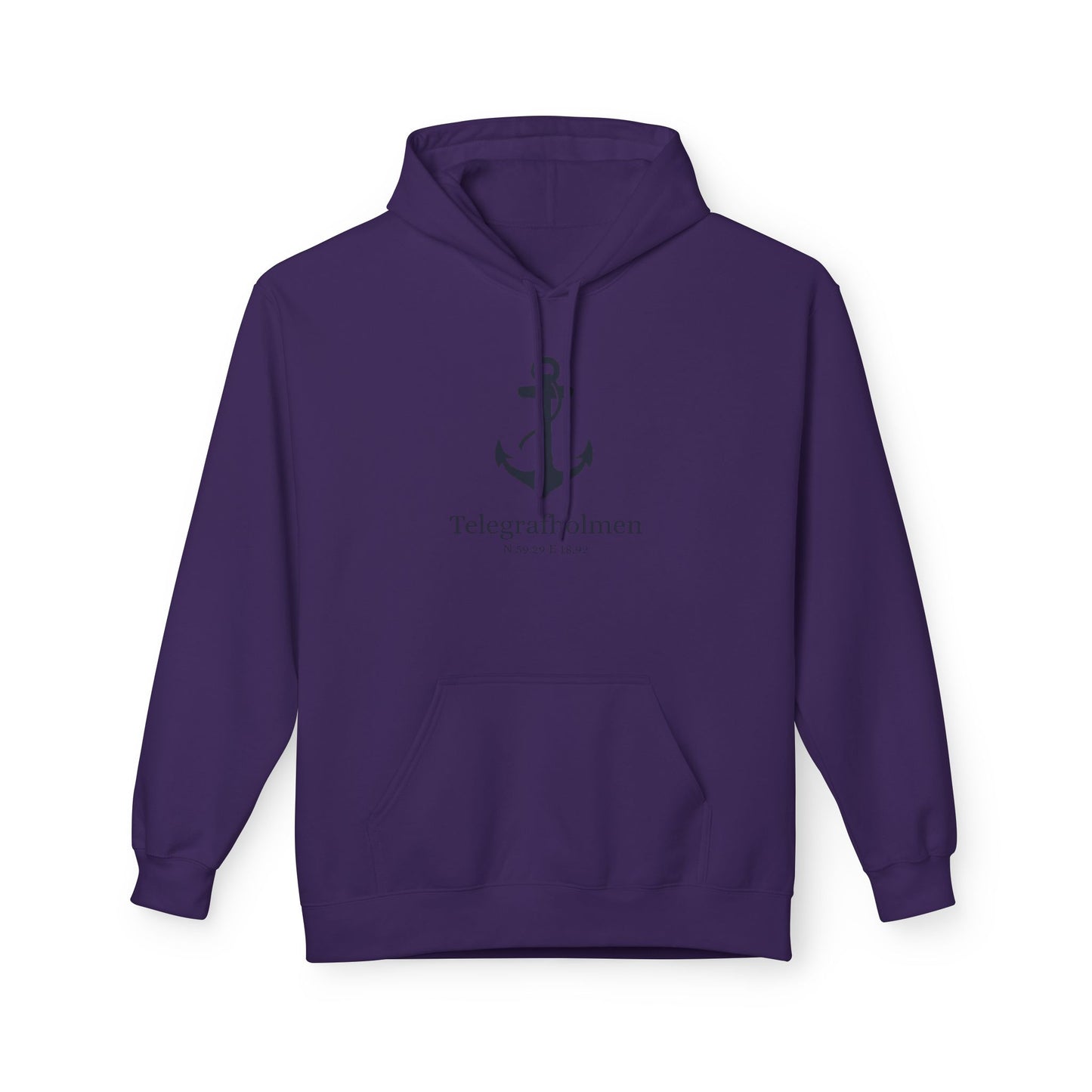 Telegrafholmen ankar hoodie (unisex)