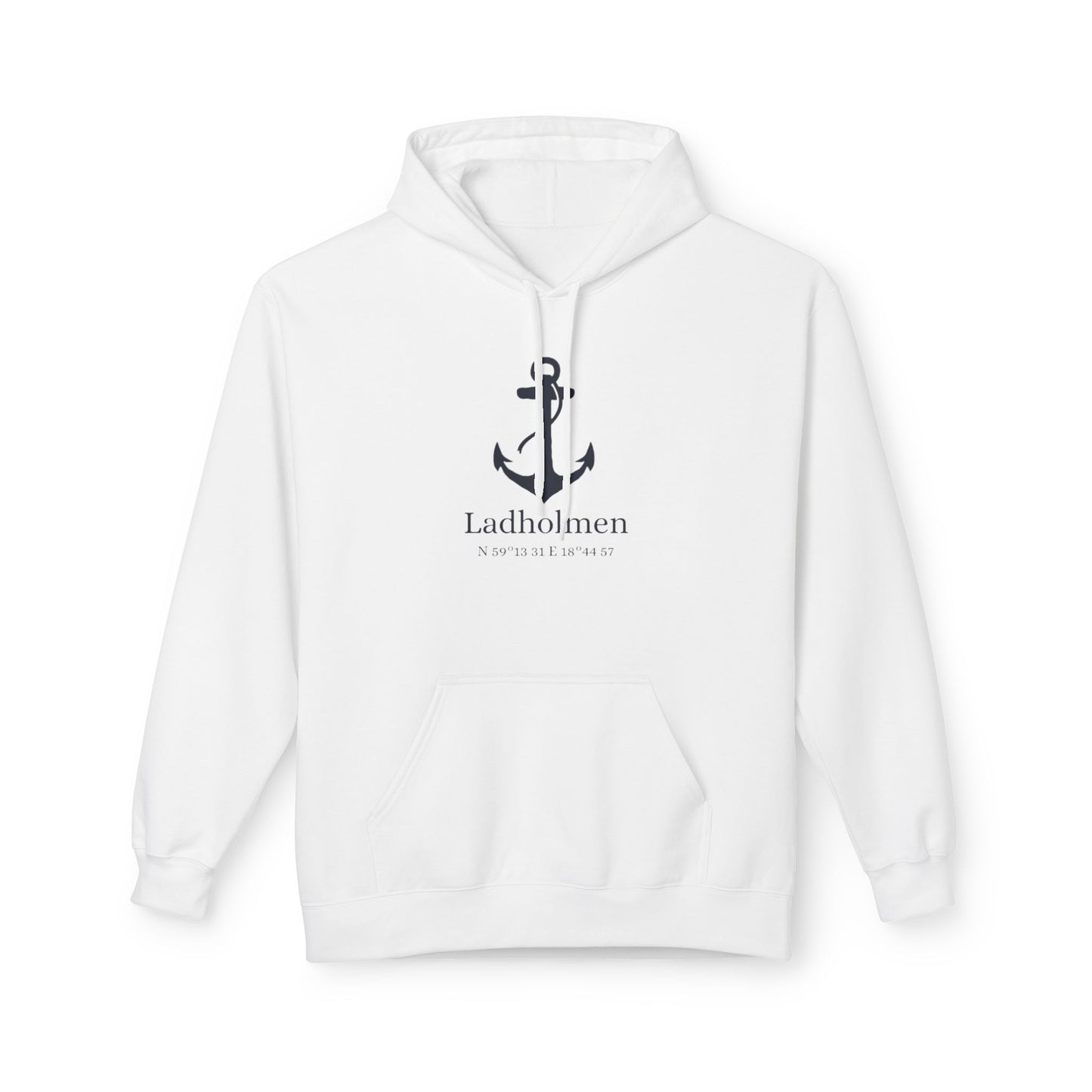 Ladholmen ankar hoodie (unisex)