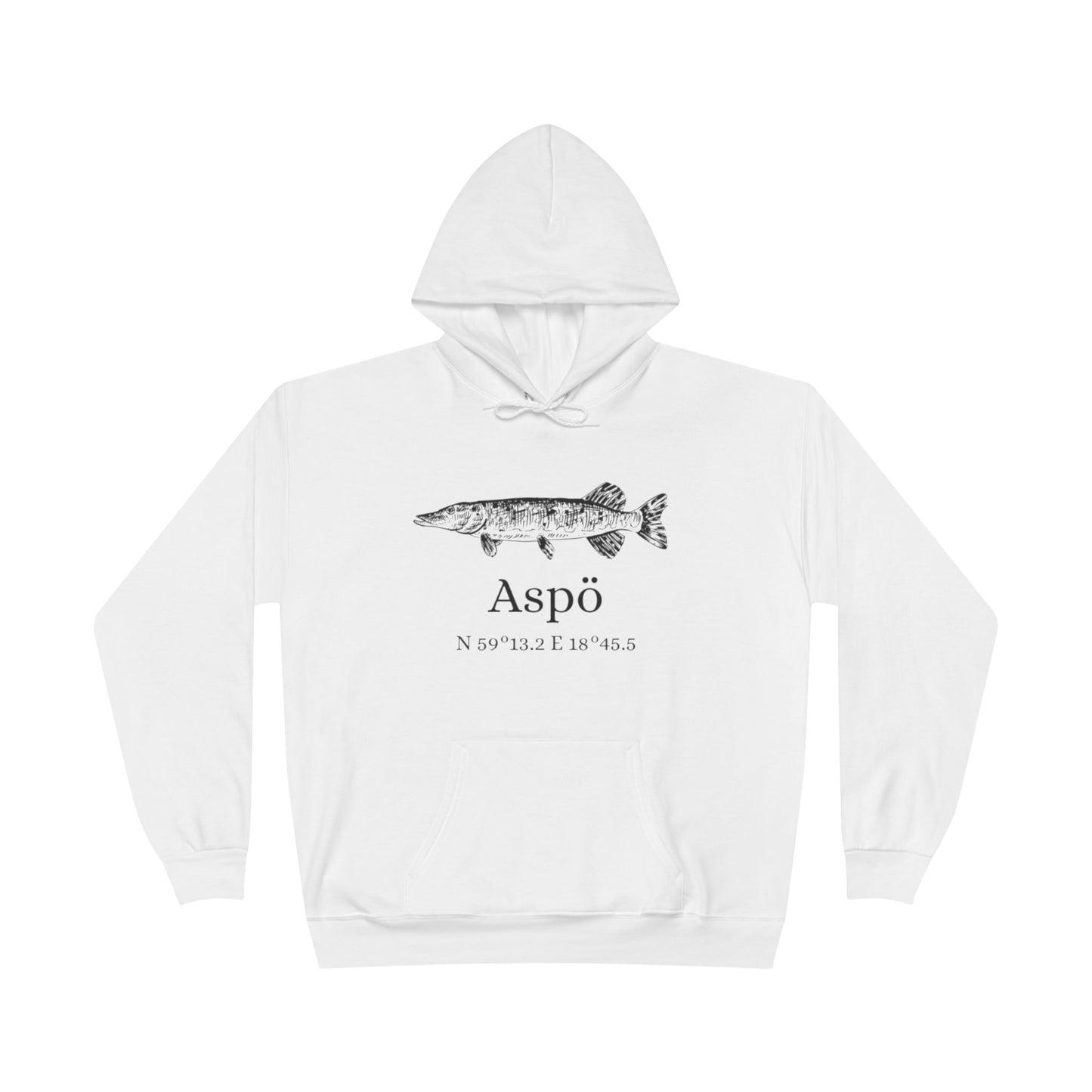 Aspö gädda hoodie