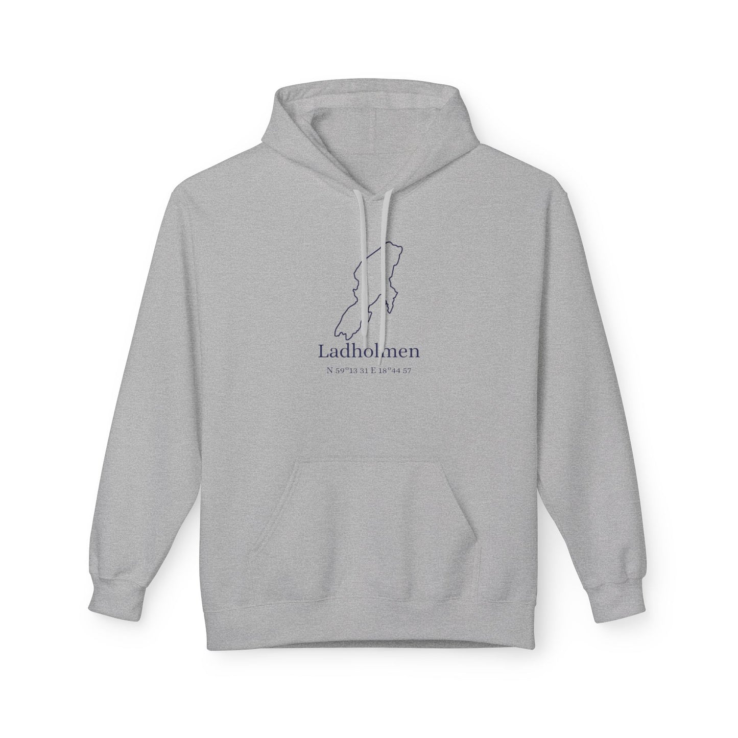 Ladholmen kontur hoodie (unisex)