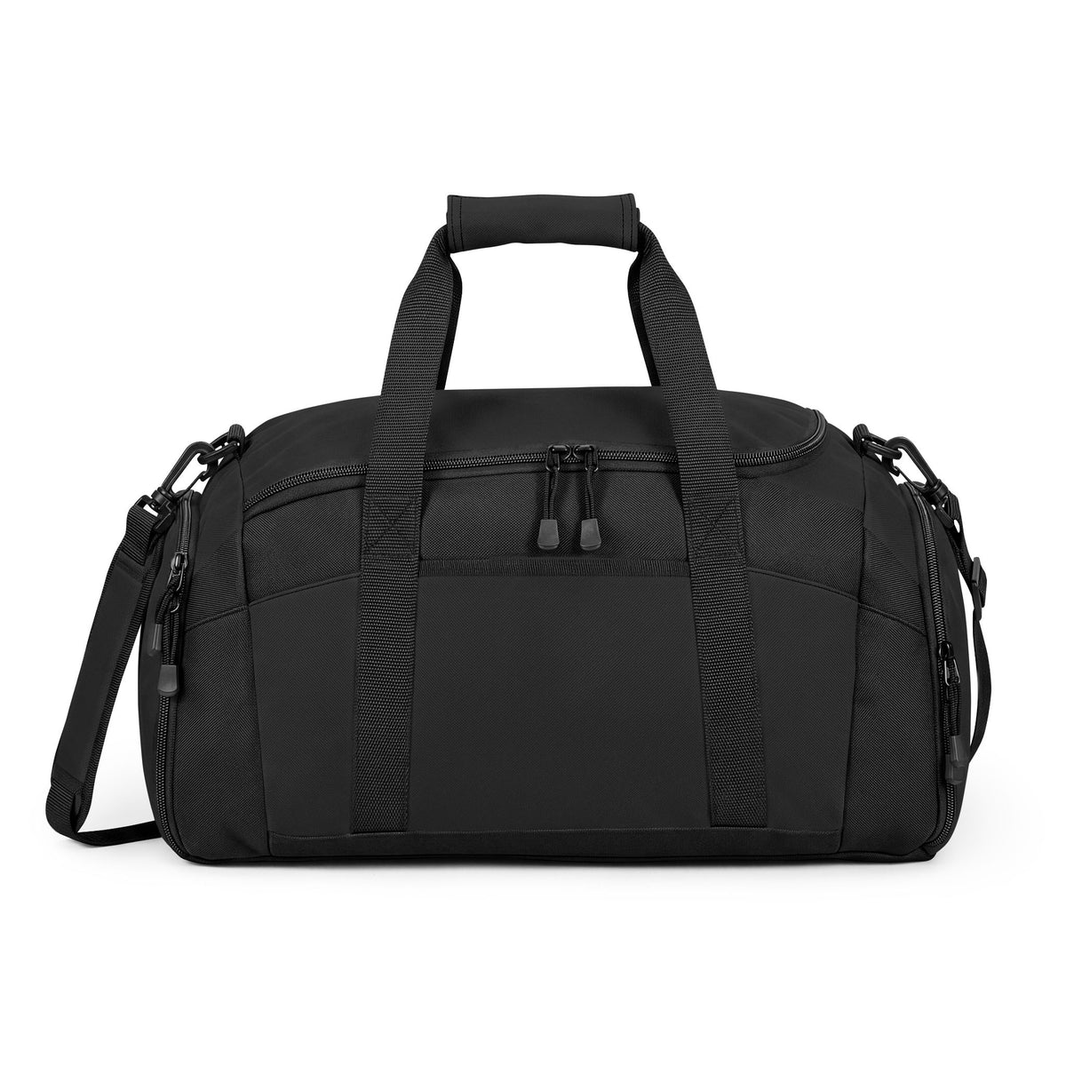 Embroidered Sports Duffel Bag — Classic Crest Gym Bag