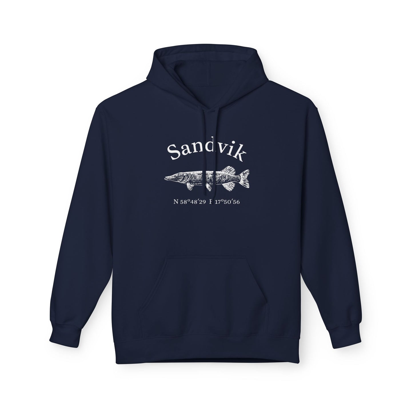 Sandvik gädda hoodie (unisex)