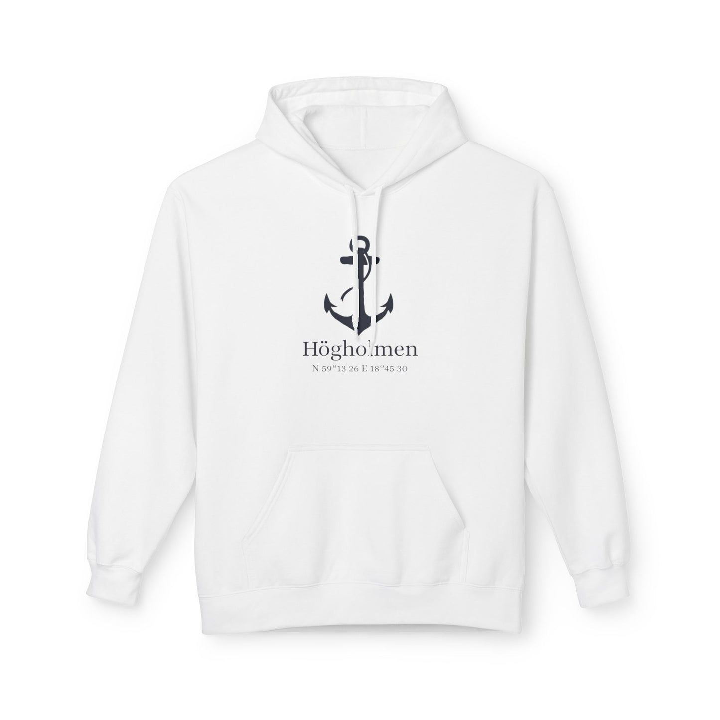 Högholmen ankar hoodie (unisex)