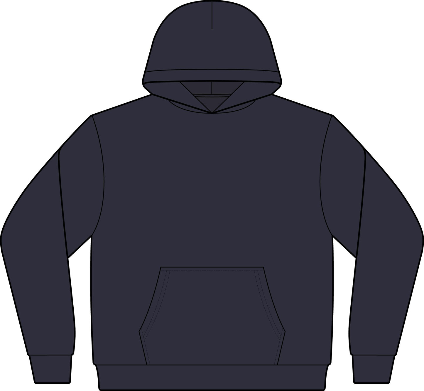 Men's Cotton Polyester Hoodie