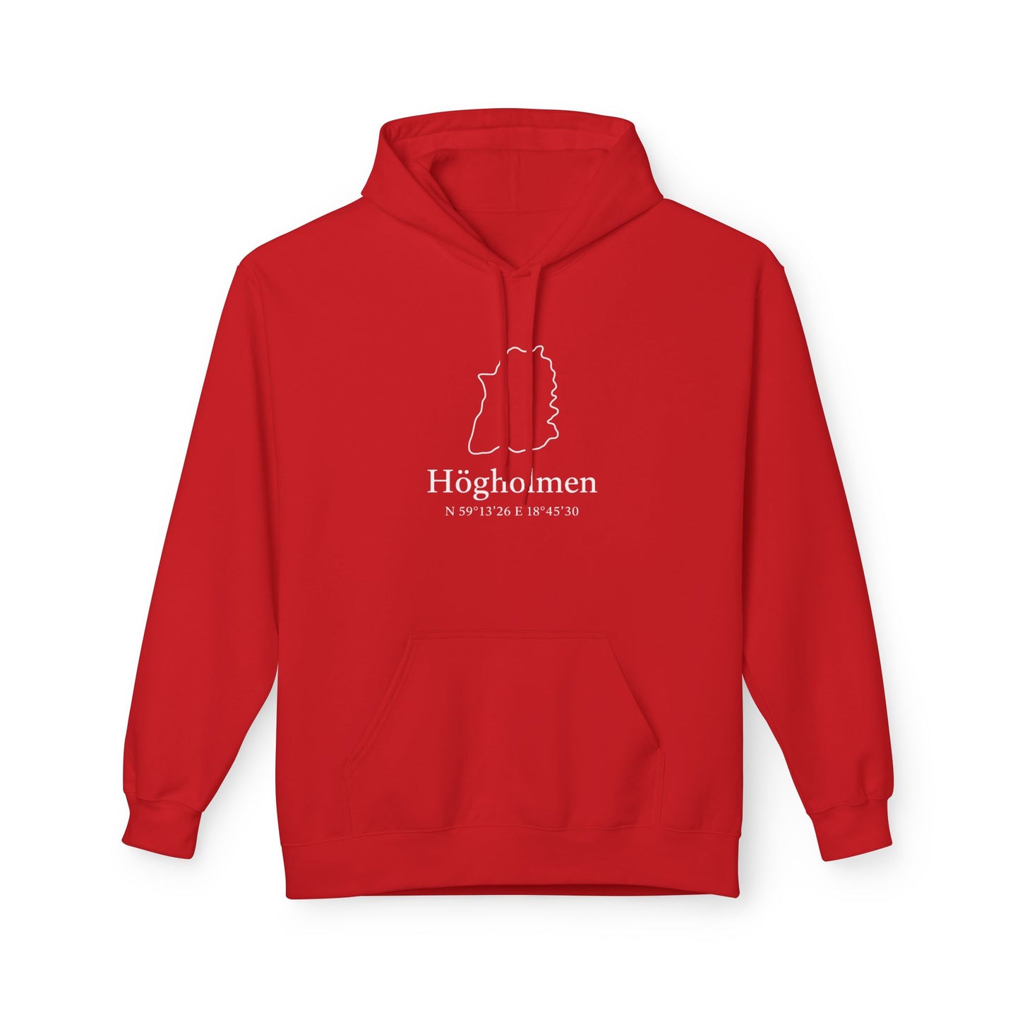 Högholmen kontur hoodie (unisex)