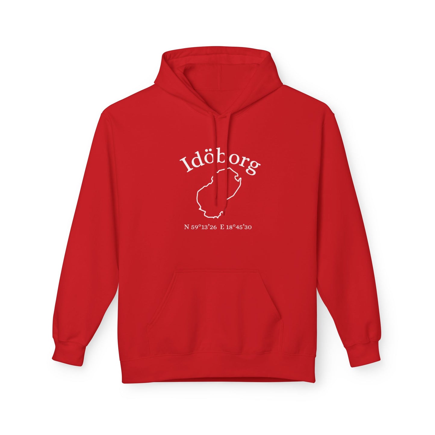 Idöborg kontur hoodie (unisex)