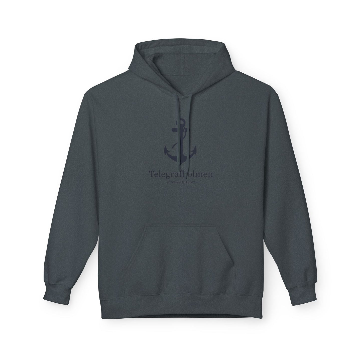 Telegrafholmen ankar hoodie (unisex)
