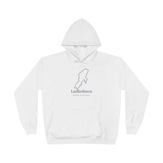 Ladholmen kontur hoodie (unisex)